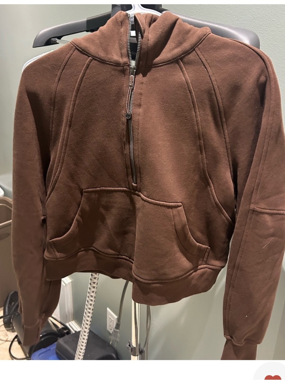 Lululemon Scuba Oversized 1/2 Zip in Java XS/S